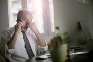 Burnt out employee